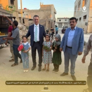 الجانب المليء بالحُب والإنسانية من الحملة الخيرية التي قامت بها رئاسة الاتحاد العربي للأسر المنتجة والصناعات الحرفية والتقليدية في مدينة #حلفايا الواقعة في #ريف_حماة.