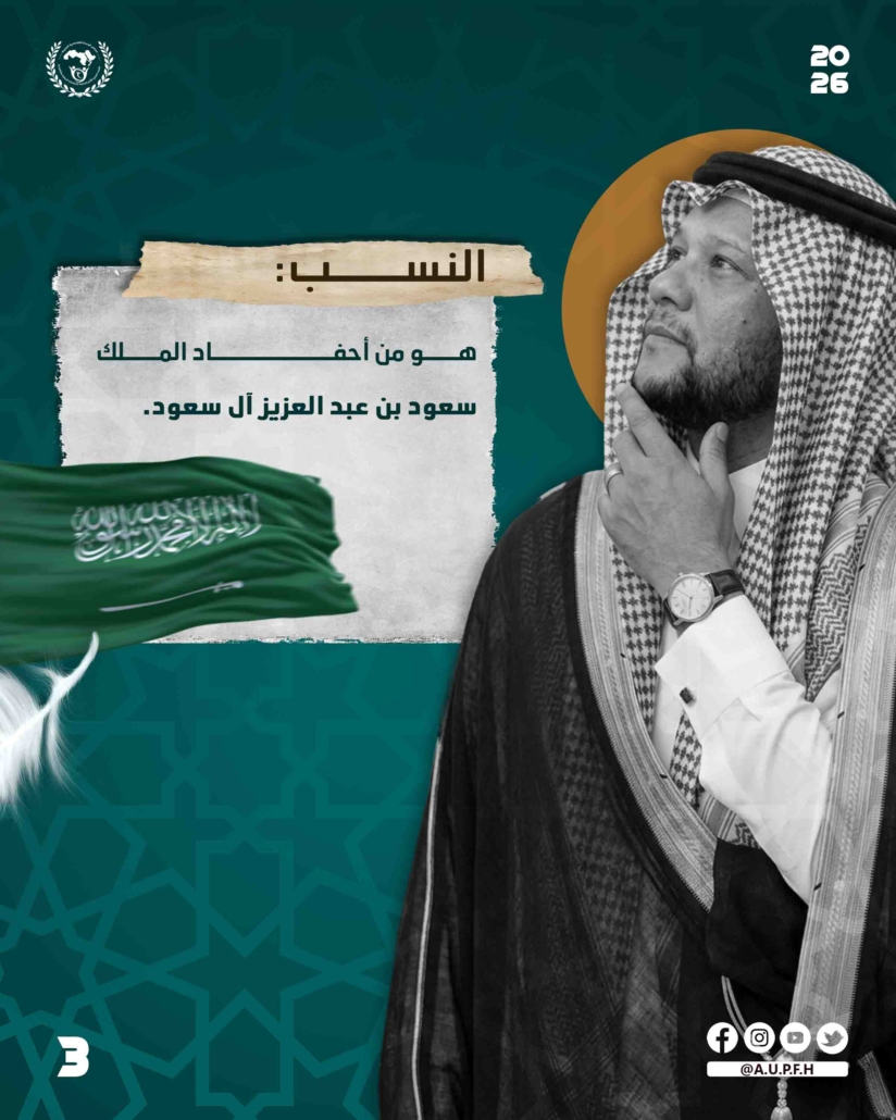 صاحب السمو الأمير نايف بن عبد الله آل سعود: الرئيس الفخري للاتحاد العربي للأسر المنتجة والصناعات الحرفية والتقليدية